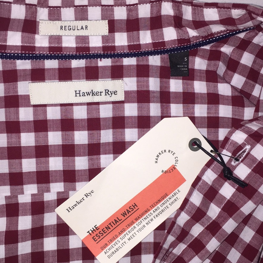Hawker Rye Essential Wash Button Down Shirt! - Picture 8 of 8